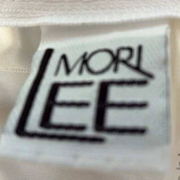 Mori Lee wedding White Floral Embroidered Gown LN - Picture 9 of 11